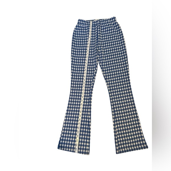 Urban Outfitters Black & Blue Checkered Pants Size Small - Picture 5 of 9